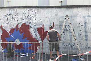 Chcą upamiętnić bohaterów. W Lublinie powstaje nowy mural. Ma 43 metry!