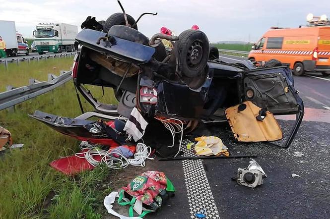 Śmiertelny wypadek na S5 pod Poznaniem! Duże utrudnienia od samego rana