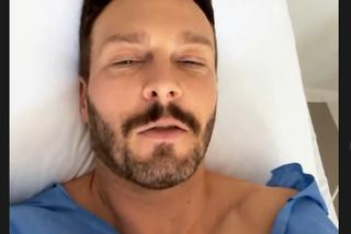 Sławek Uniatowski (Leszek z M jak miłość) na Instagramie po operacji w szpitalu
