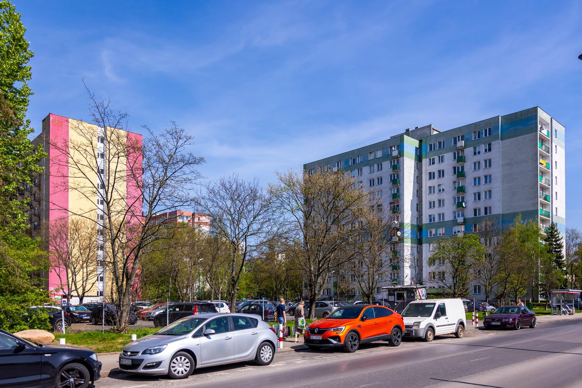 Osiedle prototypów w Warszawie - zdjęcia. Zobacz eksperymentalne bloki z wielkiej płyty