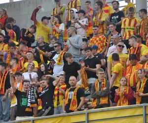 Korona Kielce - Ruch Chorzów. Zdjęcia kibiców na Suzuki Arenie