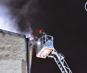 Potężny pożar kamienicy na Pradze. Buchające płomienie widać było z daleka