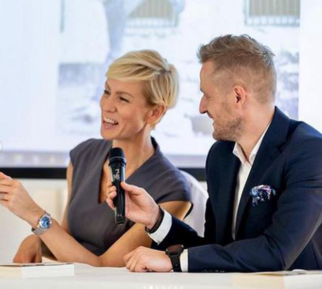 Anita Werner z partnerem promuje książkę