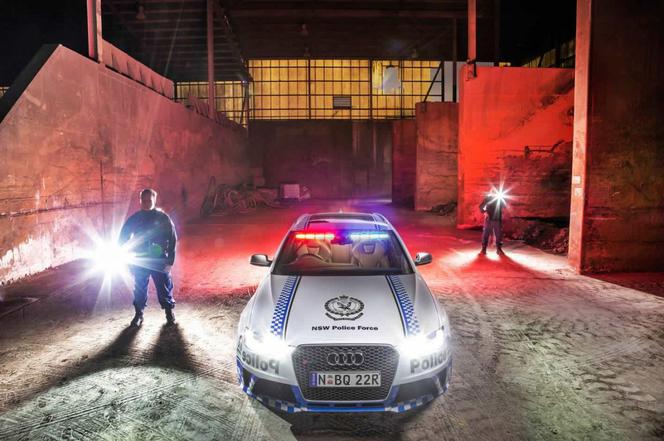 Audi RS4 Avant w służbie australijskiej policji