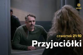 Przyjaciółki, odcinek 269. Patrycja (Joanna Liszowska), Wiktor (Paweł Deląg)