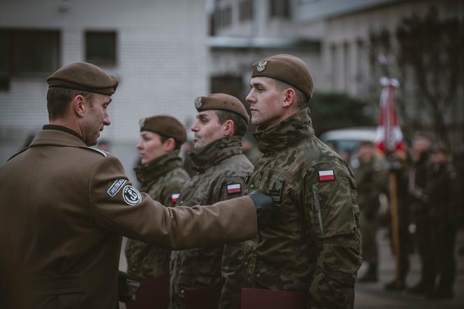 Przysięga wojskowa 2 LBOT w Puławach