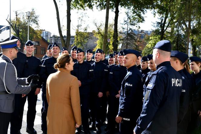 Ślubowanie nowych funkcjonariuszy podlaskiej policji