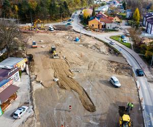 Budowa wiaduktu Starachowice Zachodnie - Listopad 2023