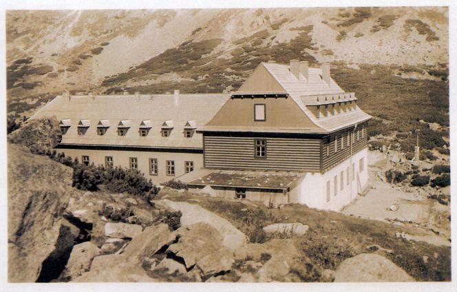 Hotel górski "Dom Śląski" w 1949 r.