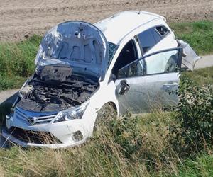 43-letni Rafał zginął na motorze pod kołami Toyoty