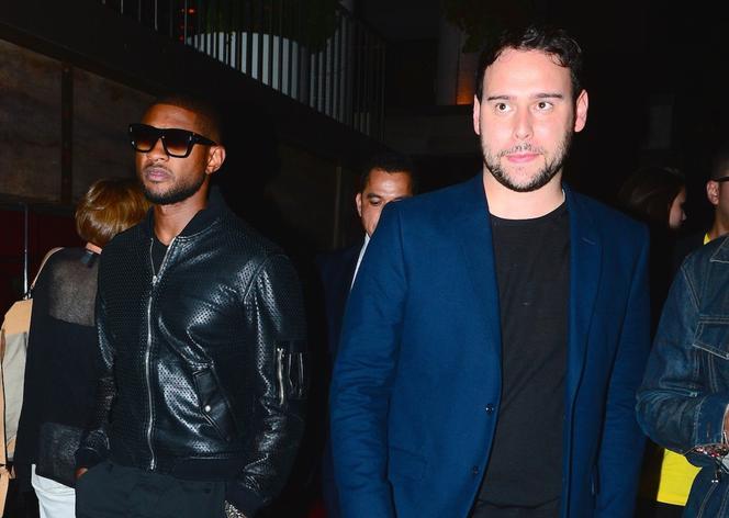 Scooter Braun i Usher