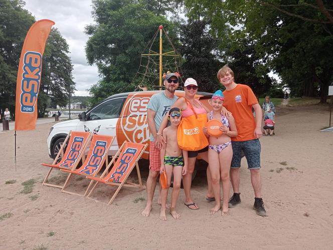 Eska Summer City Olsztyn. Pomarańczowa ekipa na Plaży Miejskiej