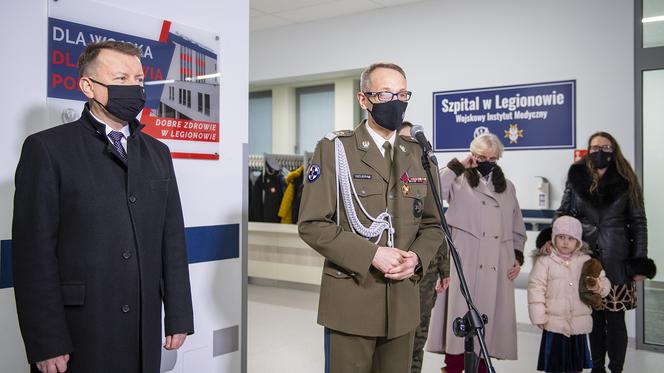 Nowy szpital wojskowy w Legionowie żołnierz