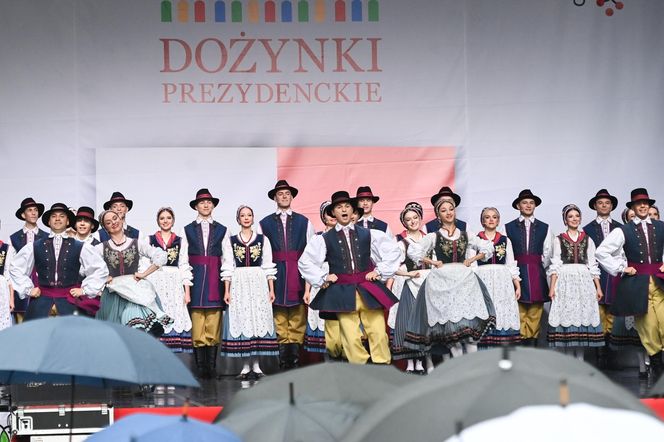 Marta Nawrocka na Dożynkach Prezydenkich