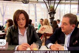 Robert Makłowicz i żoną Agnieszką