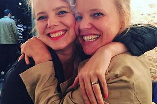 Joanna Kulig i jej siostra Justyna Schneider