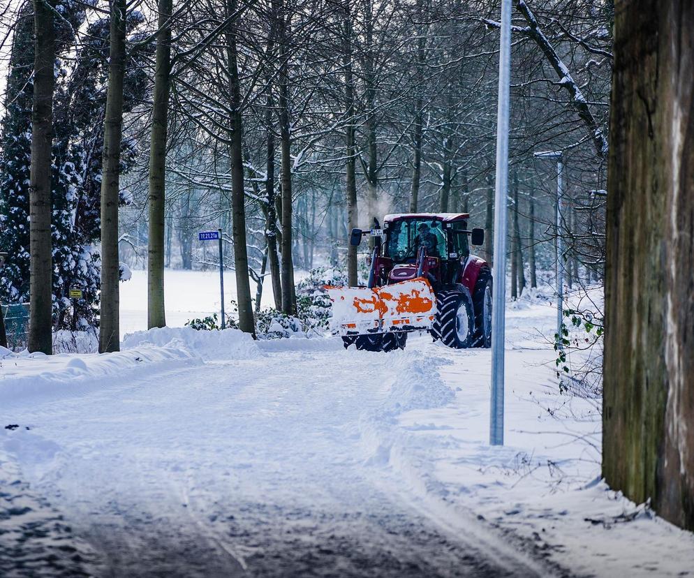 zima pada śnieg 