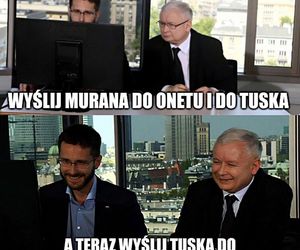 Tusk powołuje się na Murańskiego - MEMY