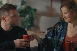 M jak miłość, odcinek 1869. Bartek (Arkadiusz Smoleński), Natalka (Dominika Suchecka)