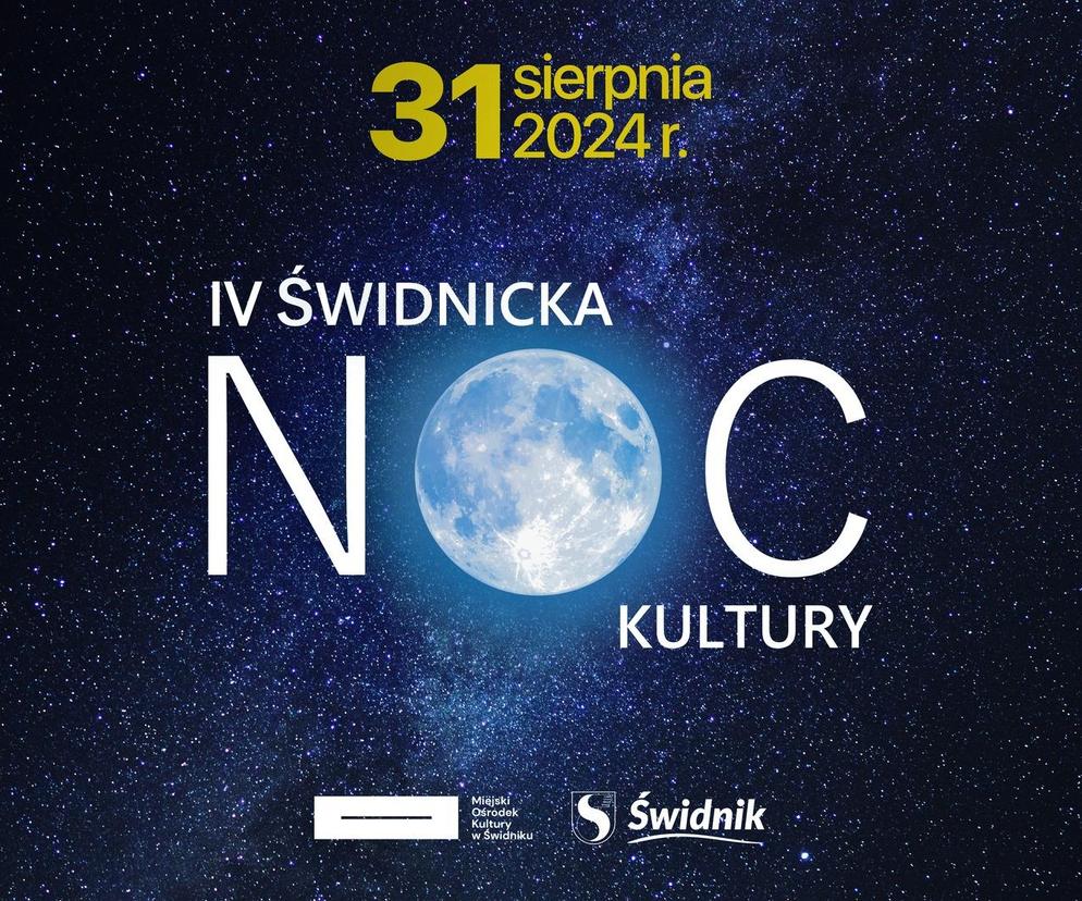 Plakat zapowiadający Świdnicką Noc Kultury