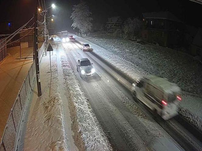 Atak zimy w Małopolsce