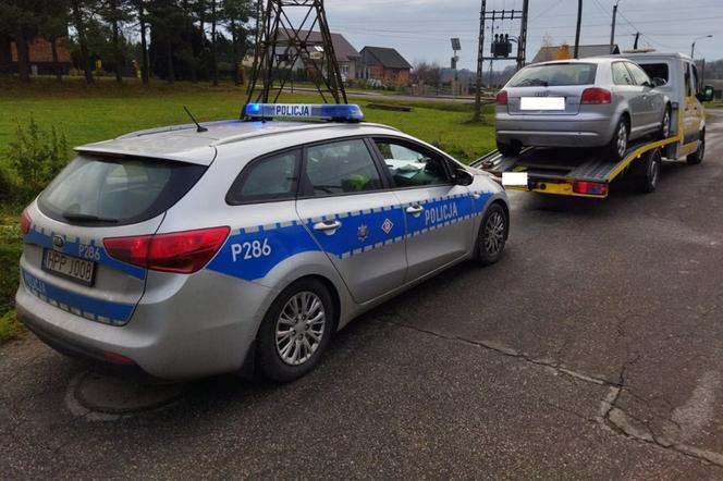 Przekroczył prędkość i został złapany. Był pijany i poszukiwany