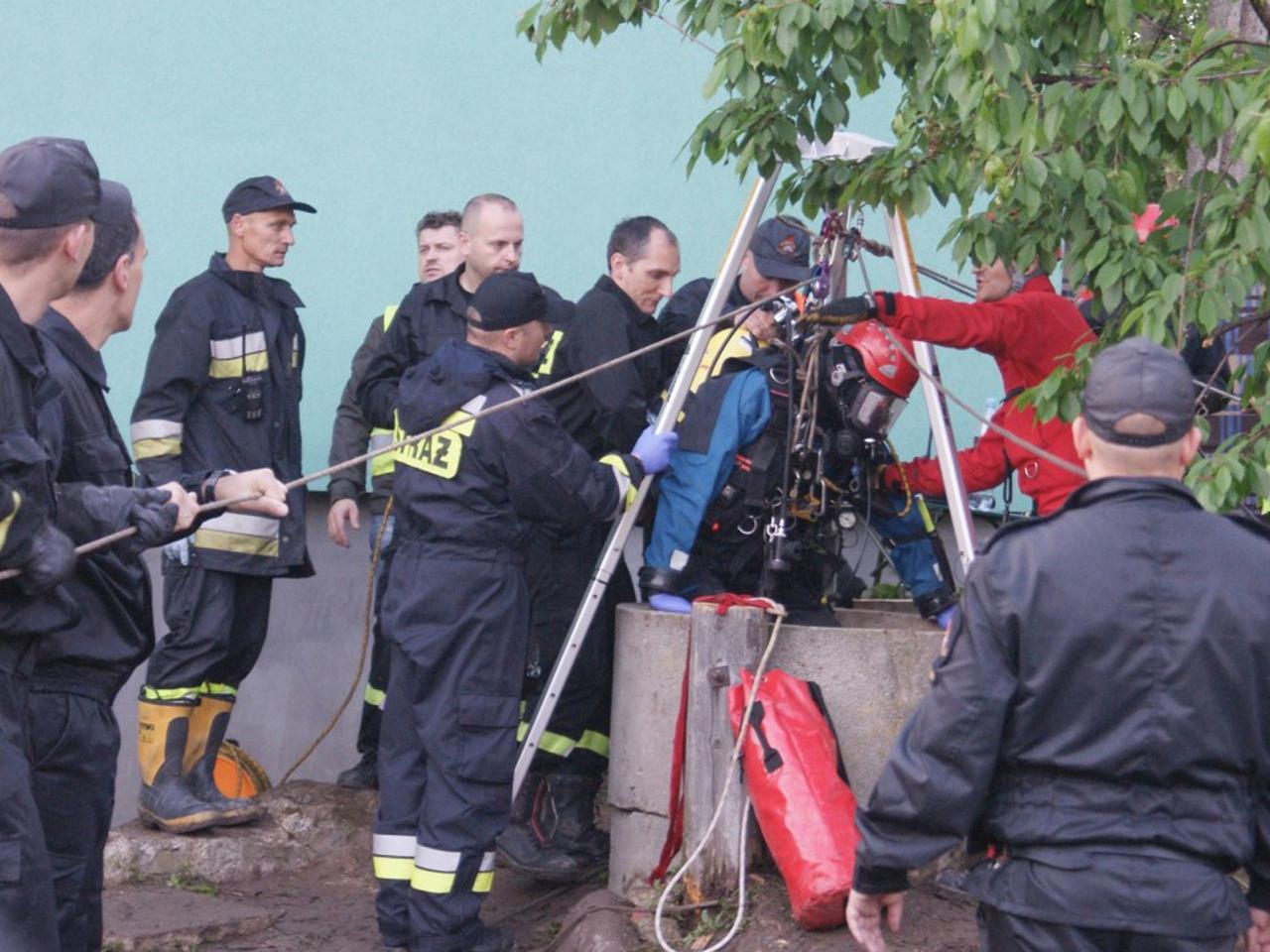 Utonięcie strażaków we wsi Jankielówka