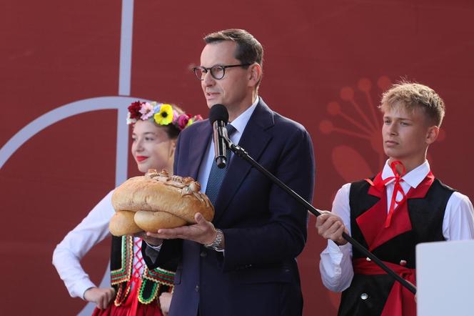 Święto Wdzięczni Polskiej Wsi w Miętnem koło Garwolina z udziałem premiera i ministrów