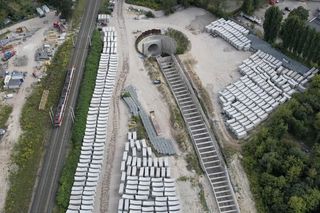 Budowa tunelu w Łodzi