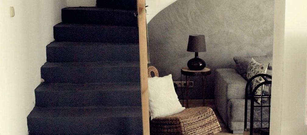 Metamorfoza ściany w salonie BETON na ścianie!