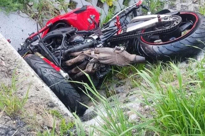 Wodzisław Śląski: Tragiczny wypadek motocyklisty. Ratownicy nie podjęli nawet reanimacji 25-latka