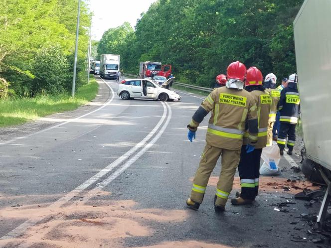 Starachowice. Wypadek ulica Ostrowiecka 