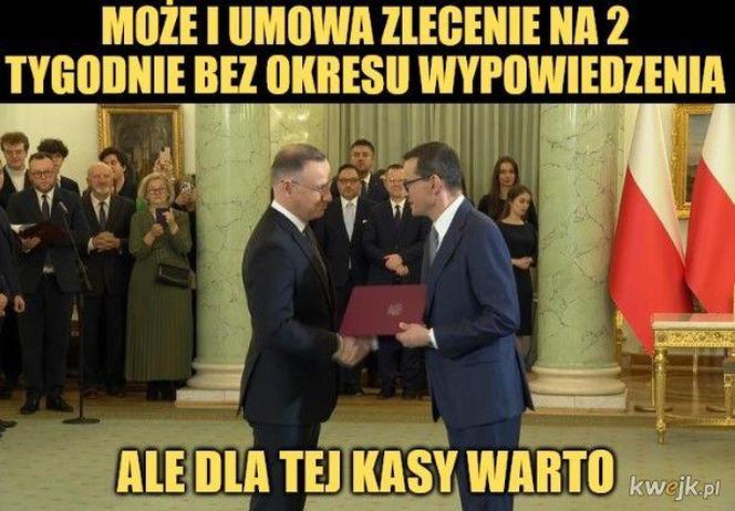 Internet śmieje się z nowego rządu Morawieckiego. Oto najlepsze memy!