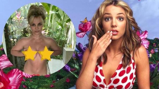 Całkowicie naga Britney Spears. Tym razem poszła na całość!