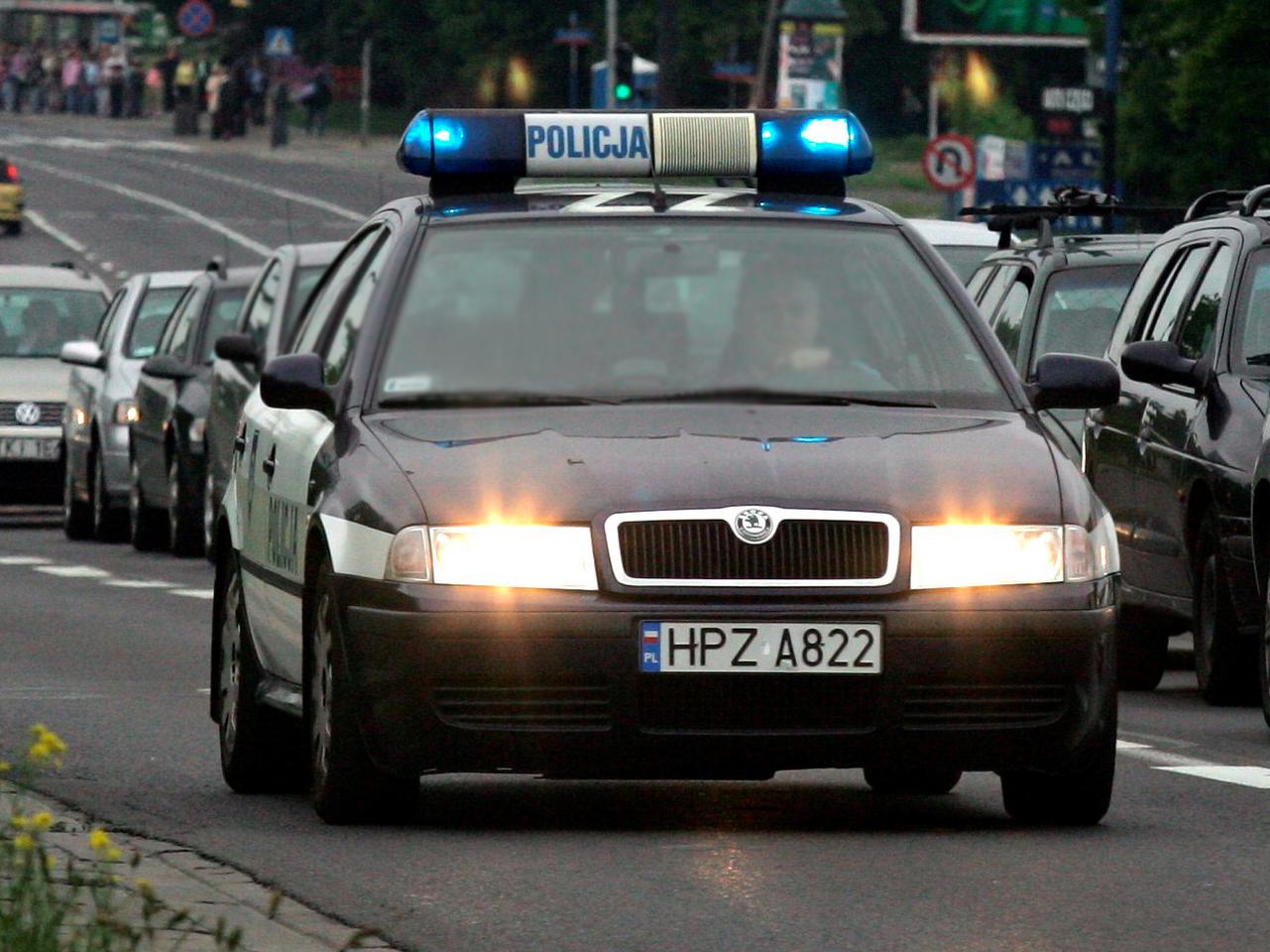 radiowóz Skoda Octavia