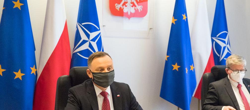 Andrzej Duda o szczepionce na koronawirusa