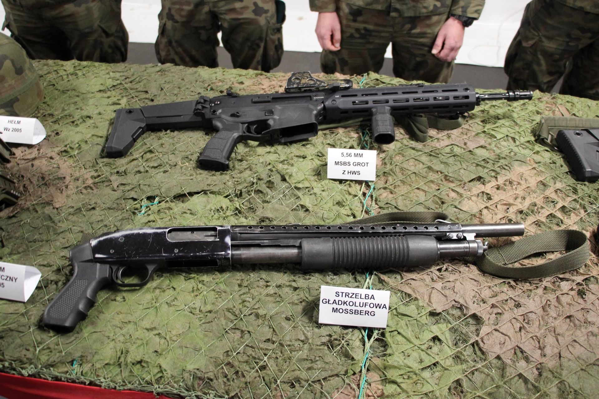 Karabinek GROT i strzelna MOSSBERG na granicy