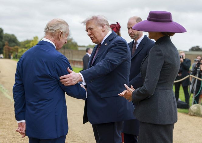 Donald Trump przybył do Wielkiej Brytanii