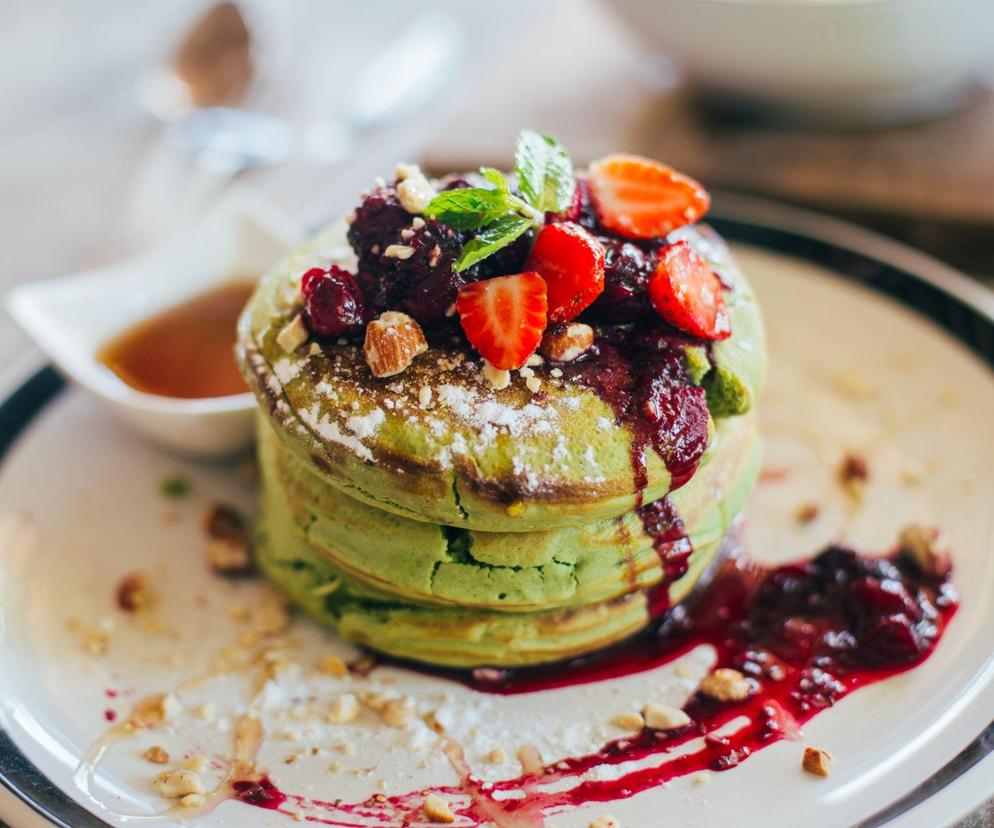 słodkie keto placki z cukinii