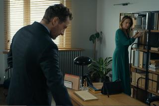 Barwy szczęścia, odcinek 3023. Asia (Anna Gzyra), Szczepan (Robert Gulaczyk)