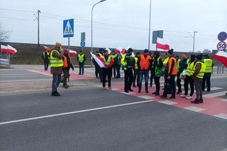 Protest rolników i sadowników z Sandomierza