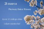 Dzień wiosny - kartki z życzeniami