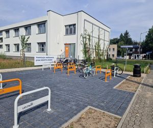 Nowy parking rowerowy w Lesznie