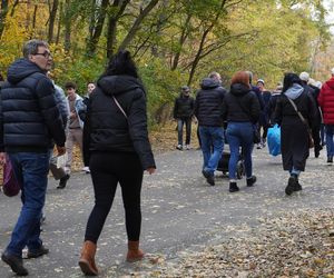 Tłumy na cmentarzu na Miłostowie