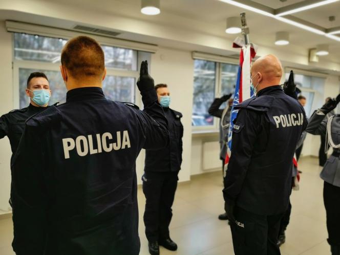 Nowi policjanci w Komendzie Miejskiej Policji w Białymstoku [ZDJĘCIA]