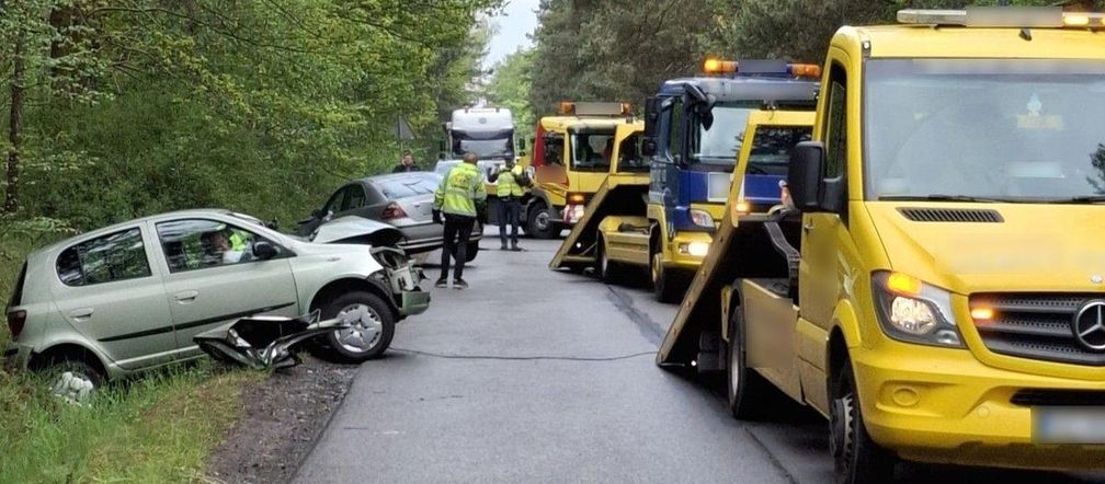 Groźny wypadek w Iwanowicach Dużych