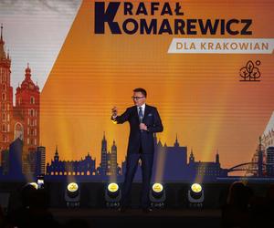 Szymon Hołownia w Krakowie. Marszałek na konwencji w Nowej Hucie