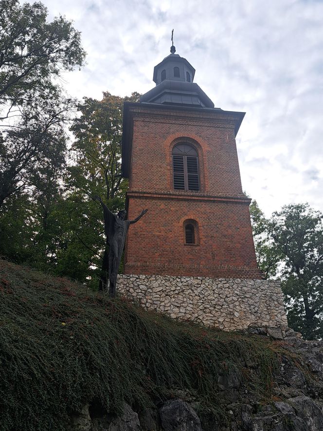 Ogród za kościołem św. Józefa w Krakowie