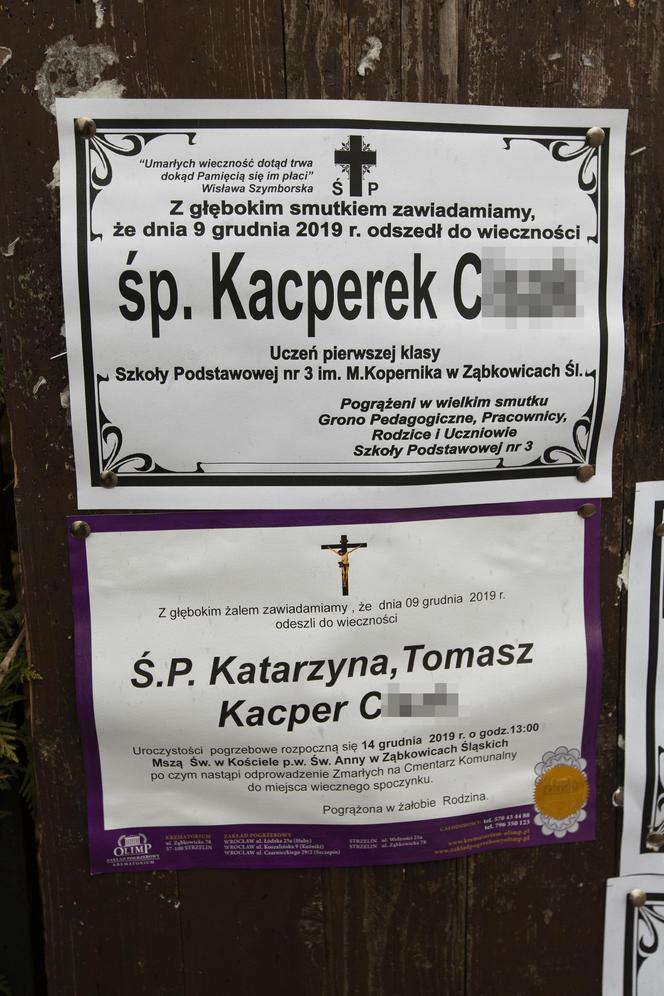 Pogrzeb zamordowanej rodziny w Ząbkowicach