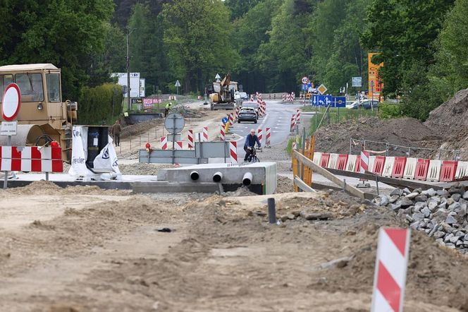 Trwa przebudowa odcinka drogi nr 928 między Mikołowem i Kobiórem